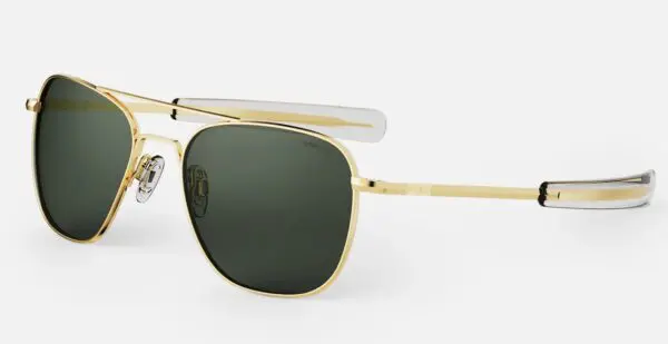Aviator AF056  Regular 55 mm 23K Gold & AGX Non-Polarized - Afbeelding 7