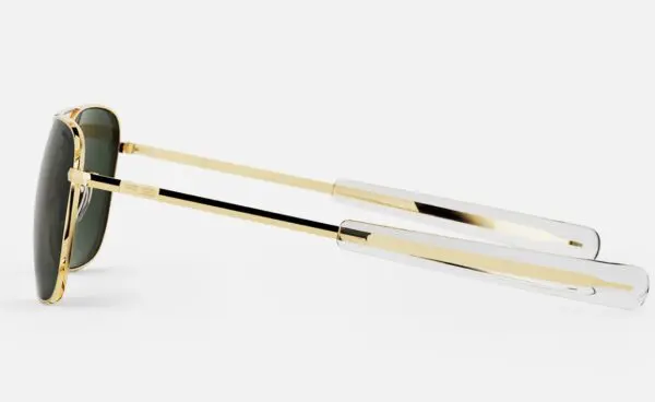 Aviator AF056  Regular 55 mm 23K Gold & AGX Non-Polarized - Afbeelding 8