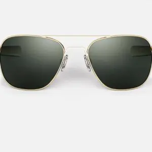 Aviator AF056  Regular 55 mm 23K Gold & AGX Non-Polarized