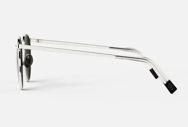 Sun P3043 Regular 51mm 23K White Gold & AGX Polarized - Afbeelding 3
